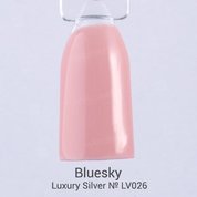 Bluesky, Гель-лак Luxury Silver № LV026 (10 мл.)