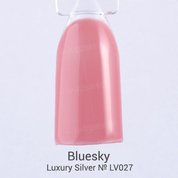 Bluesky, Гель-лак Luxury Silver № LV027 (10 мл.)