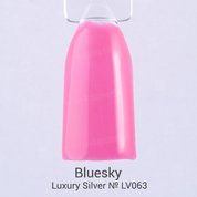 Bluesky, Гель-лак Luxury Silver № LV063 (10 мл.)