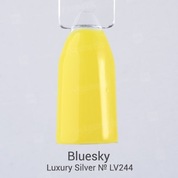 Bluesky, Гель-лак Luxury Silver № LV244 (10 мл.)