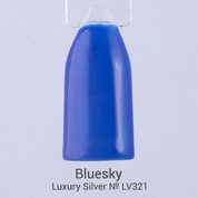 Bluesky, Гель-лак Luxury Silver № LV321 (10 мл.)