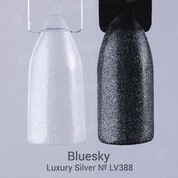 Bluesky, Гель-лак Luxury Silver № LV388 (10 мл.)