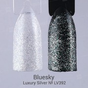 Bluesky, Гель-лак Luxury Silver № LV392 (10 мл.)