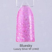 Bluesky, Гель-лак Luxury Silver № LV442 (10 мл.)
