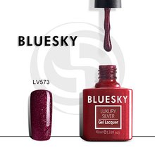 Bluesky, Гель-лак Luxury Silver № LV573 (10 мл.)