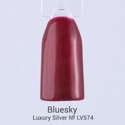 Bluesky, Гель-лак Luxury Silver № LV574 (10 мл.)