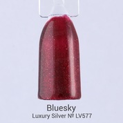 Bluesky, Гель-лак Luxury Silver № LV577 (10 мл.)