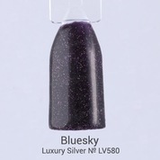Bluesky, Гель-лак Luxury Silver № LV580 (10 мл.)
