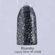 Bluesky, Гель-лак Luxury Silver № LV648 (10 мл.)