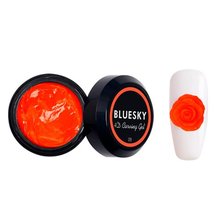 Bluesky, 4D Carving gel - Пластилин №09 Оранжевый (8 мл.)