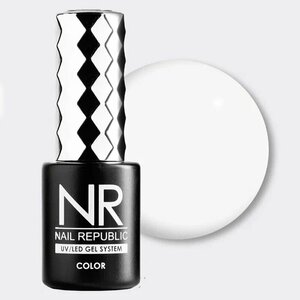 Nail Republic, Гель-лак для френча Classic\Vamp - Ультра белый №000/1 (10 мл)
