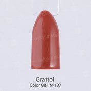 Grattol, Гель-лак Terracotta №187 (9 мл.)
