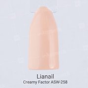 Lianail, Гель-лак - Creamy Factor ASW-258 №208 (10 мл.)