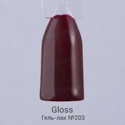 Gloss, Гель-лак №203 (15 мл.)