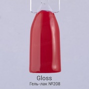 Gloss, Гель-лак №208 (15 мл.)