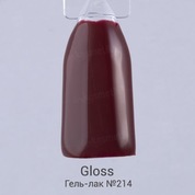 Gloss, Гель-лак №214 (15 мл.)