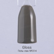 Gloss, Гель-лак №314 (15 мл.)