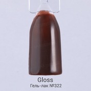 Gloss, Гель-лак №322 (15 мл.)