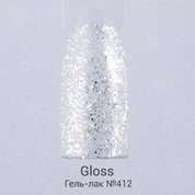 Gloss, Гель-лак №412 (15 мл.)