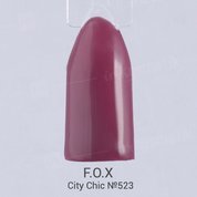 F.O.X, Гель-лак - City Chic №523 (6 ml.)