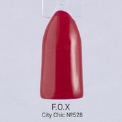 F.O.X, Гель-лак - City Chic №528 (6 ml.)