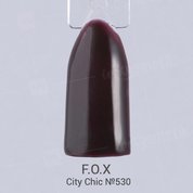 F.O.X, Гель-лак - City Chic №530 (6 ml.)