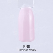 PNB, Гель-лак цвет №006 Flamingo (8 мл.)