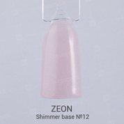 ZEON, Shimmer Base - База камуфляж Soft peach №12 (10,2 мл.)