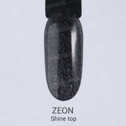 ZEON, Топ для гель-лака с шиммером без липкого слоя (10,2 мл.)