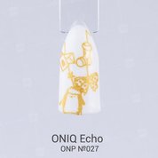 ONIQ, Echo: Goldilocks - Лак для стемпинга №ONP-027 (10 мл.)