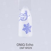 ONIQ, Echo: Forget-Me-Not - Лак для стемпинга №ONP-029 (10 мл.)