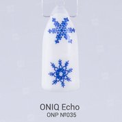 ONIQ, Echo: Starry Night - Лак для стемпинга №ONP-035 (10 мл.)