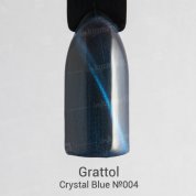 Grattol, Топ Кошачий глаз - Crystal Blue №004 (9 мл.)