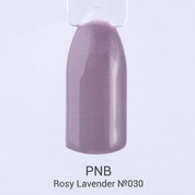 PNB, Гель-лак цвет №030 Rosy Lavender (8 мл.)