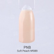 PNB, Гель-лак цвет №089 Soft Peach (8 мл.)