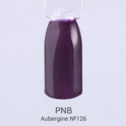 PNB, Гель-лак цвет №126 Aubergine (8 мл.)