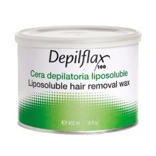 Depilflax, Воск для депиляции в банке - Азуленовый (400 мл)