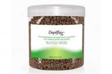 Depilflax, Горячий воск для депиляции в гранулах - Шоколадный (600 гр)