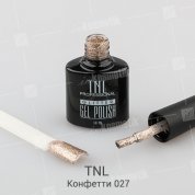 TNL, Гель-лак Glitter №27 - Конфетти (10 мл.)