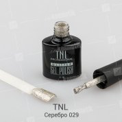 TNL, Гель-лак Glitter №29 - Серебро (10 мл.)