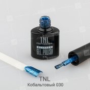 TNL, Гель-лак Glitter №30 - Кобальтовый (10 мл.)