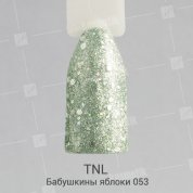 TNL, Гель-лак Glitter №53 - Бабушкины яблоки (10 мл.)
