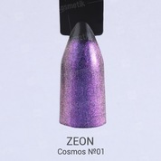 ZEON, Гель-лак для ногтей - Cosmos №01 (10,2 мл.)