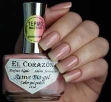 El Corazon, Active Bio-gel Color gel polish Termo №423-807