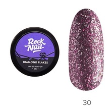 RockNail, Гель-краска Diamond Flakes №30 Dazzling (5 гр.)