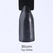 Bloom, Top Glitter - Суперглянцевый топ для гель-лака с микроблеском, без липкого слоя (15 мл.)