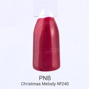 PNB, Гель-лак для ногтей - Christmas Melody №240 (8 мл.)