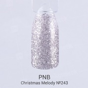 PNB, Гель-лак для ногтей - Christmas Melody №243 (8 мл.)