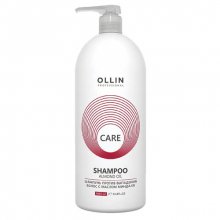 Ollin, Care Shampoo Almond Oil - Шампунь для волос с маслом миндаля (1000 мл.)