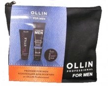 Ollin, Premier For Men - Набор по уходу за волосами для мужчин